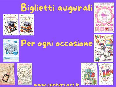 BIGLIETTI AUGURI